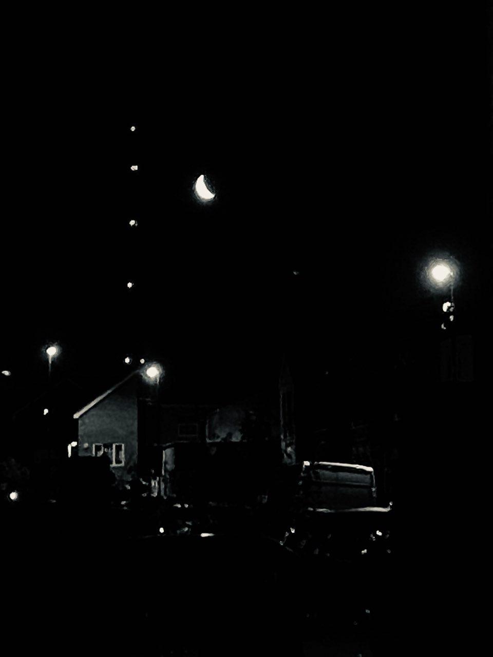 The Moon over Thornton Heath, Reino Unido — last quarter, Lunar Day 24