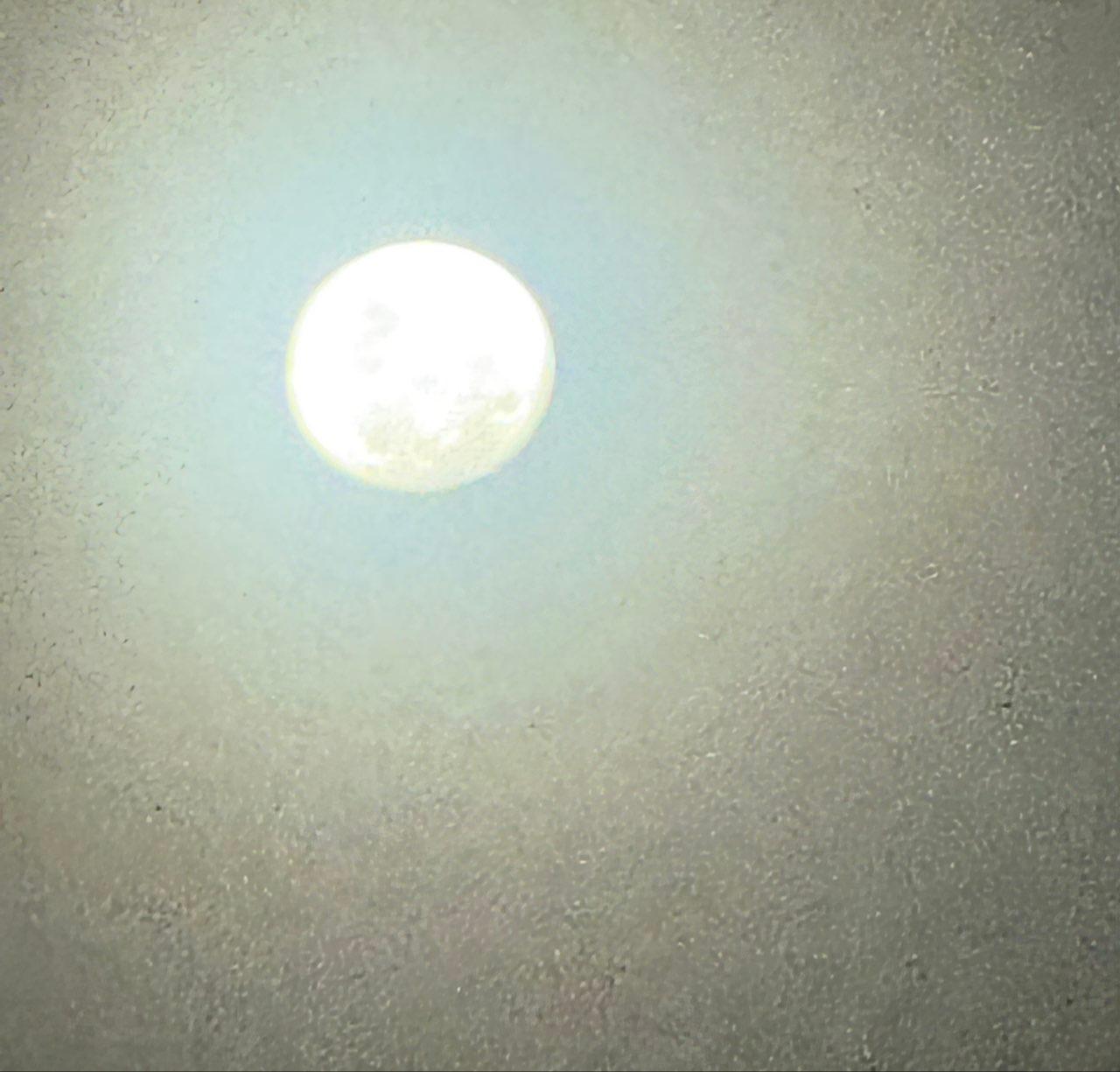 The Moon over Buenos Aires, Argentina — full moon, Lunar Day 15