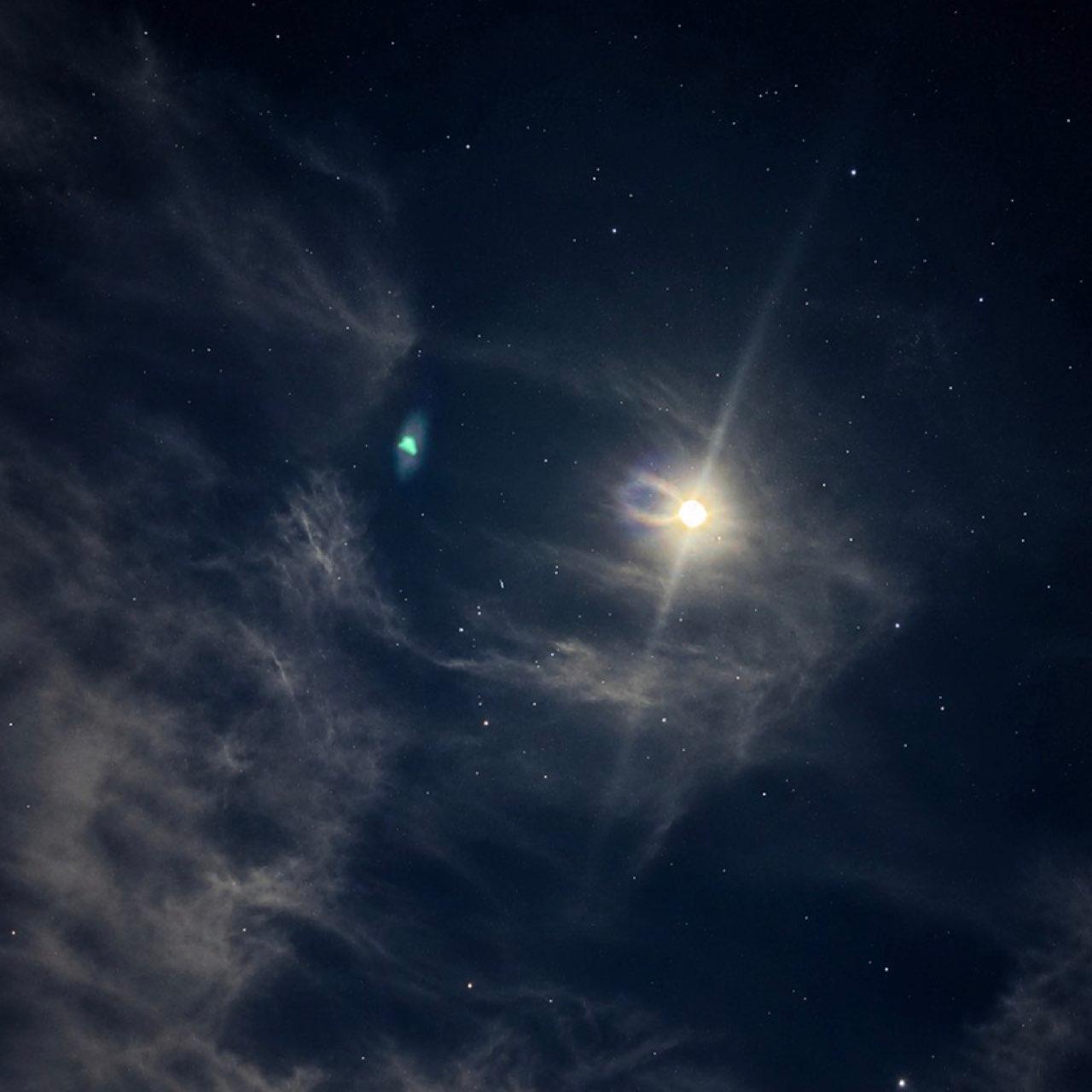 The Moon over Colorado Springs, United States — last quarter, Lunar Day 23