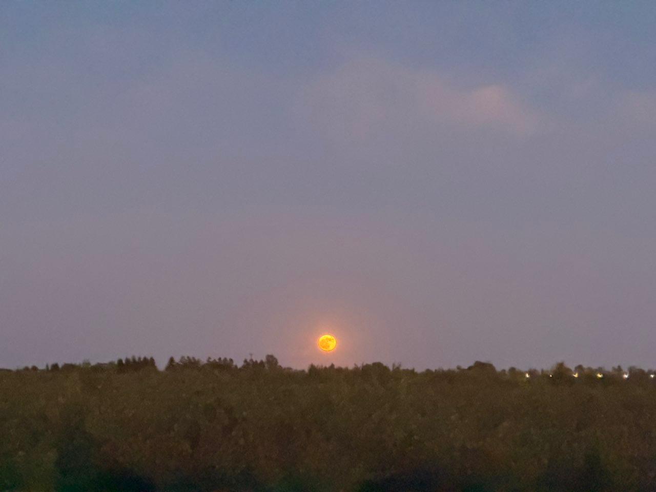 The Moon over Lodi, United States — full moon, Lunar Day 16