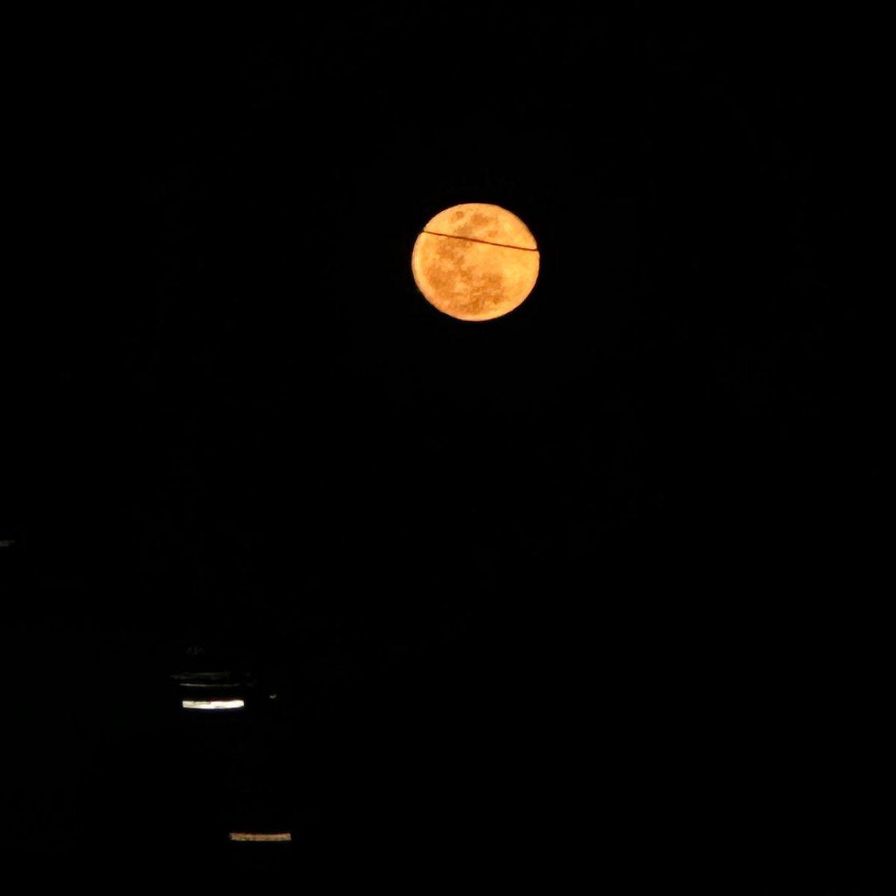 The Moon over Cabo San Lucas, México — full moon, Lunar Day 16