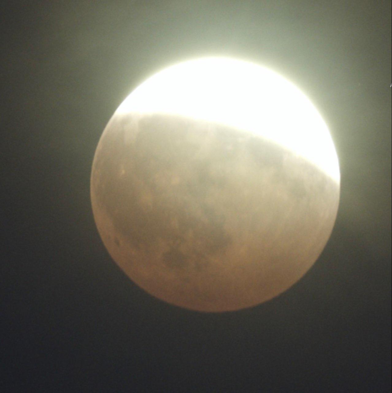 The Moon over Nederland, United States — full moon, Lunar Day 16