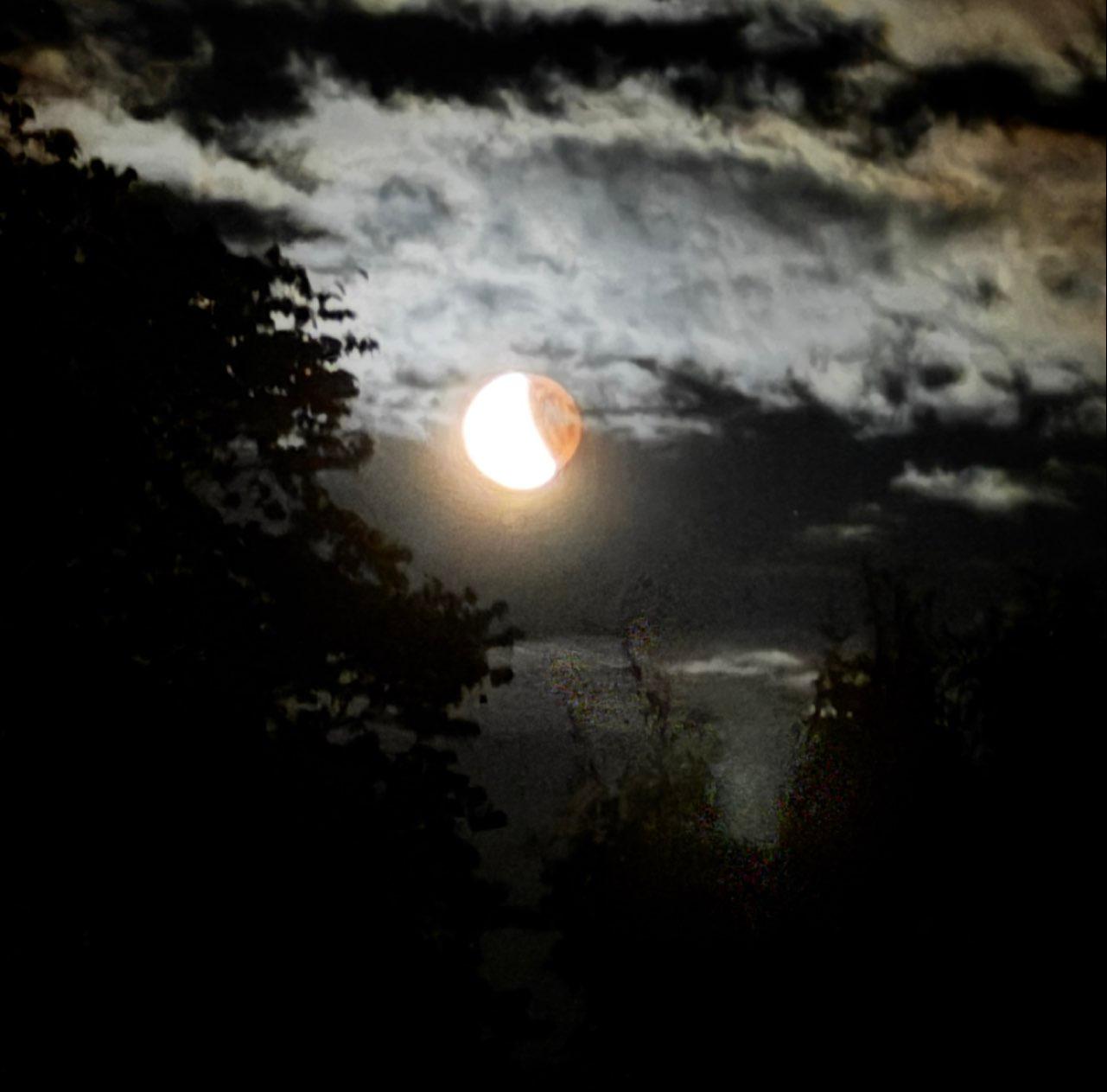 The Moon over Forsheda, Sverige — full moon, Lunar Day 16