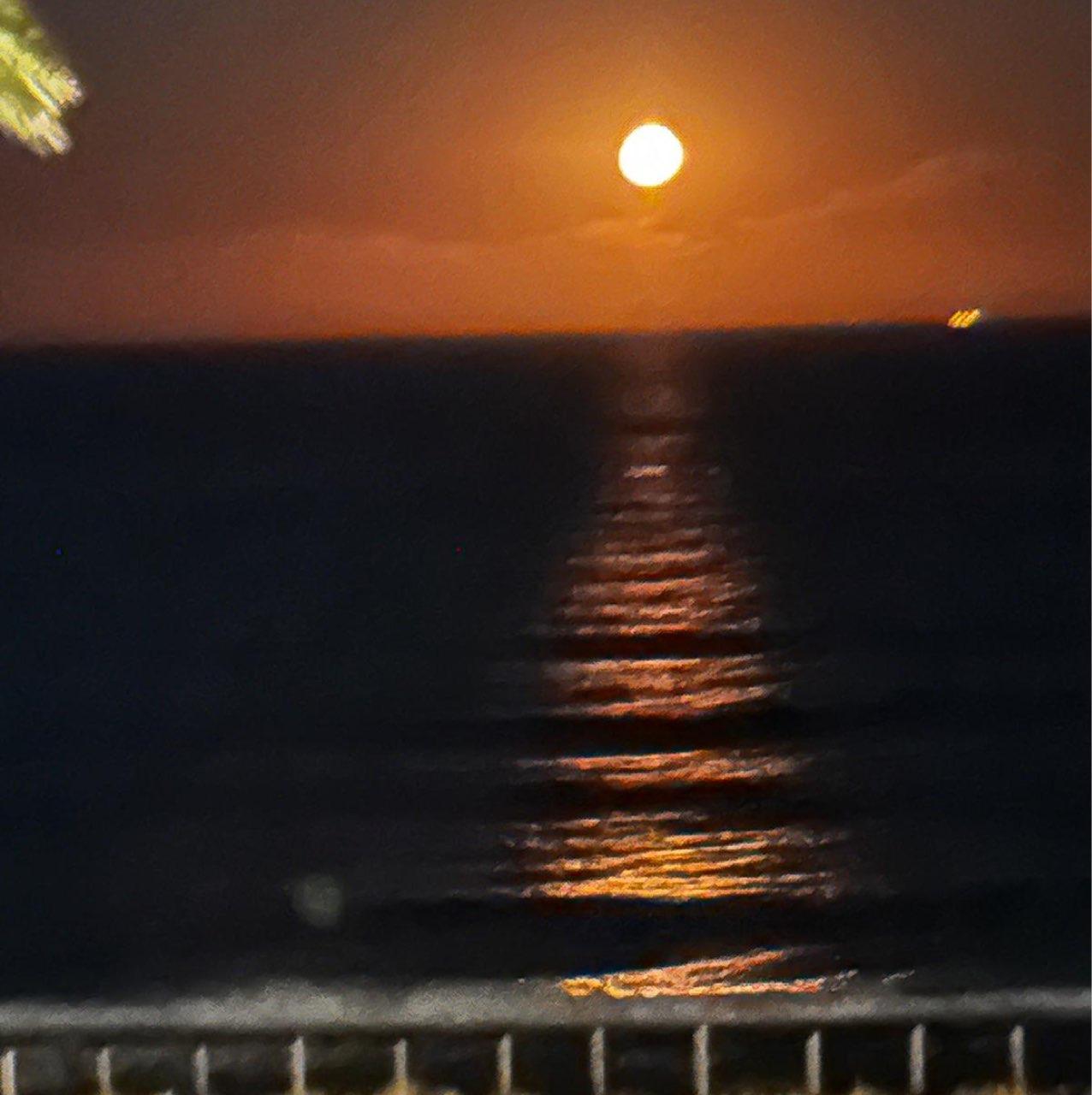 The Moon over Casares, Spain — waning gibbous, Lunar Day 19