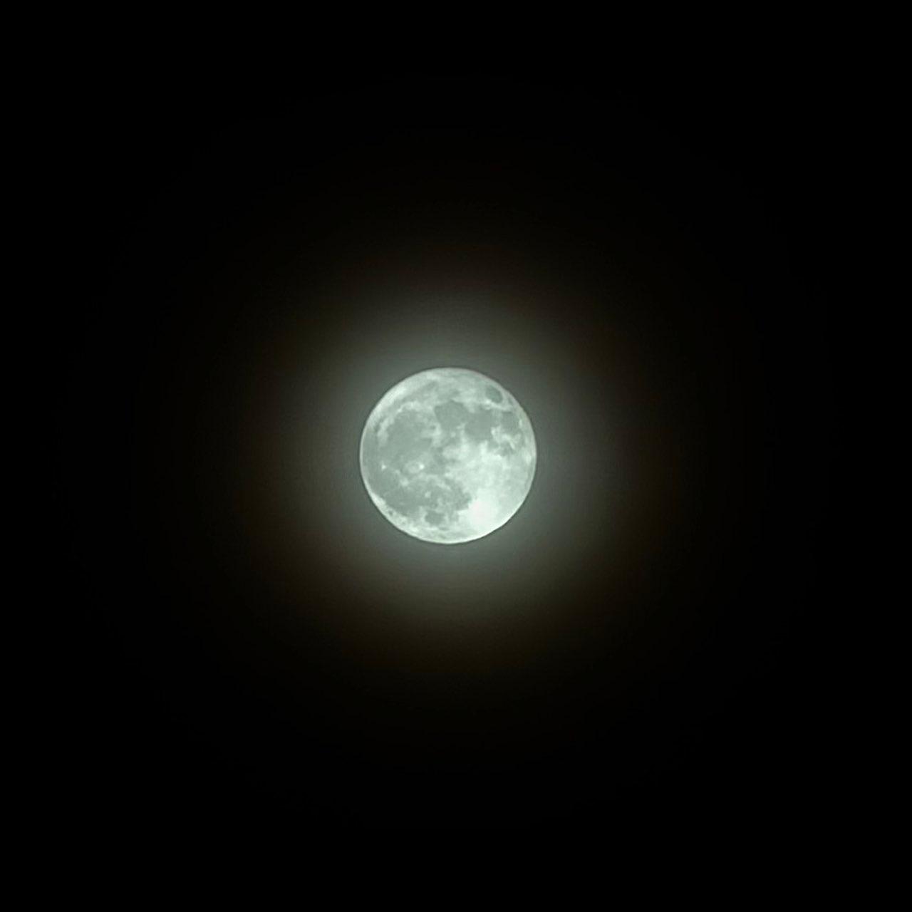 The Moon over Honolulu, United States — full moon, Lunar Day 16