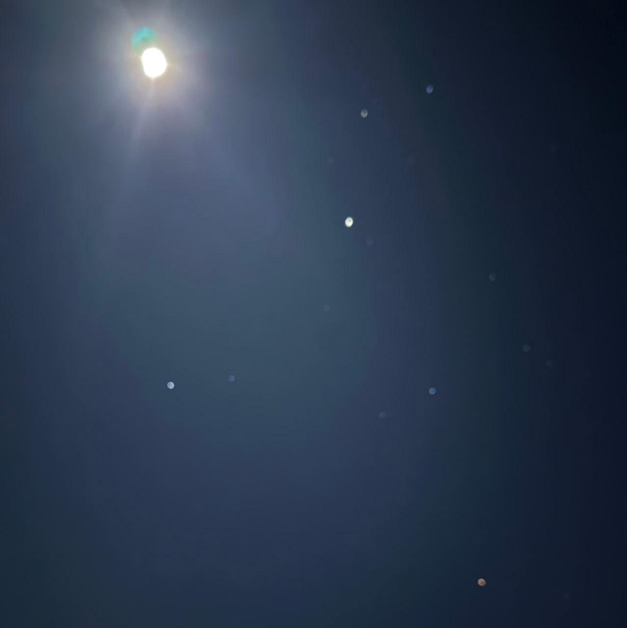 The Moon over Riedenburg, Deutschland — waning gibbous, Lunar Day 19