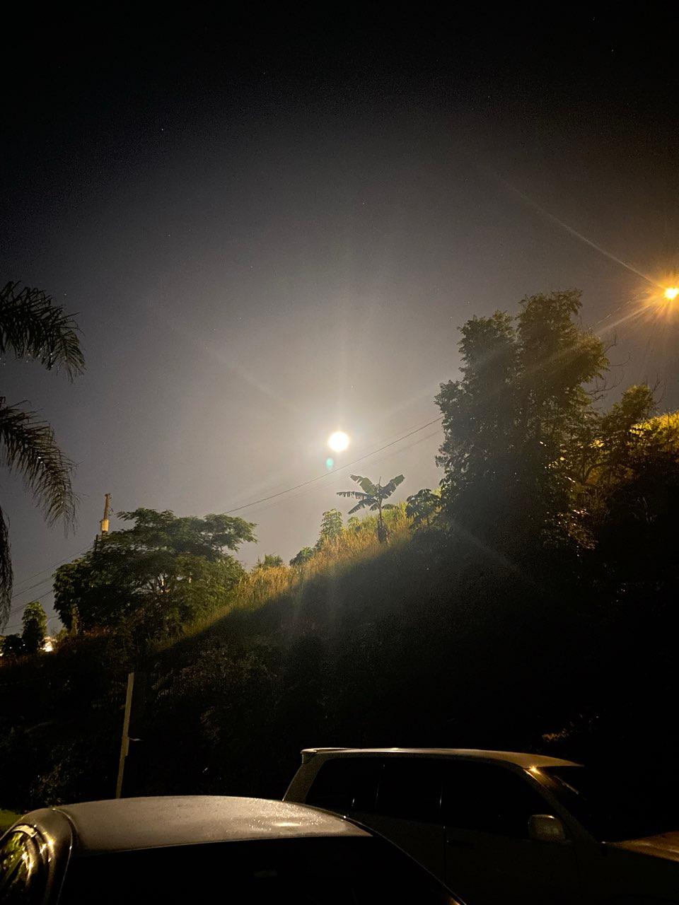 The Moon over Barranquitas, Estados Unidos — waning gibbous, Lunar Day 18