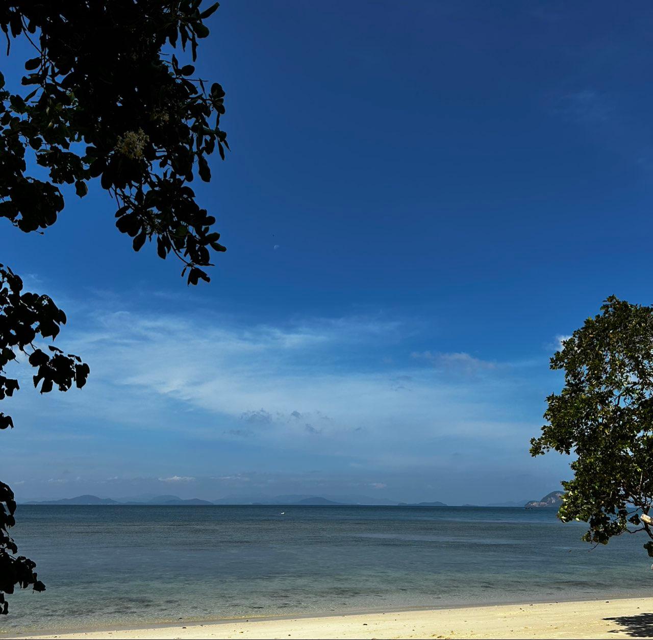 The Moon over Ko Yao, Thailand — last quarter, Lunar Day 21