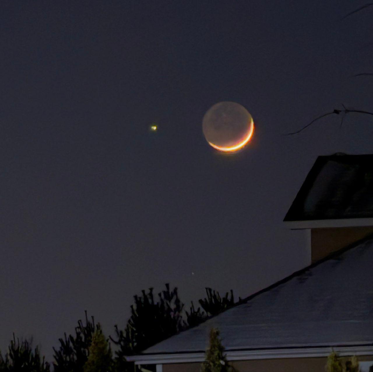 The Moon over North Haven, United States — full moon, Lunar Day 15