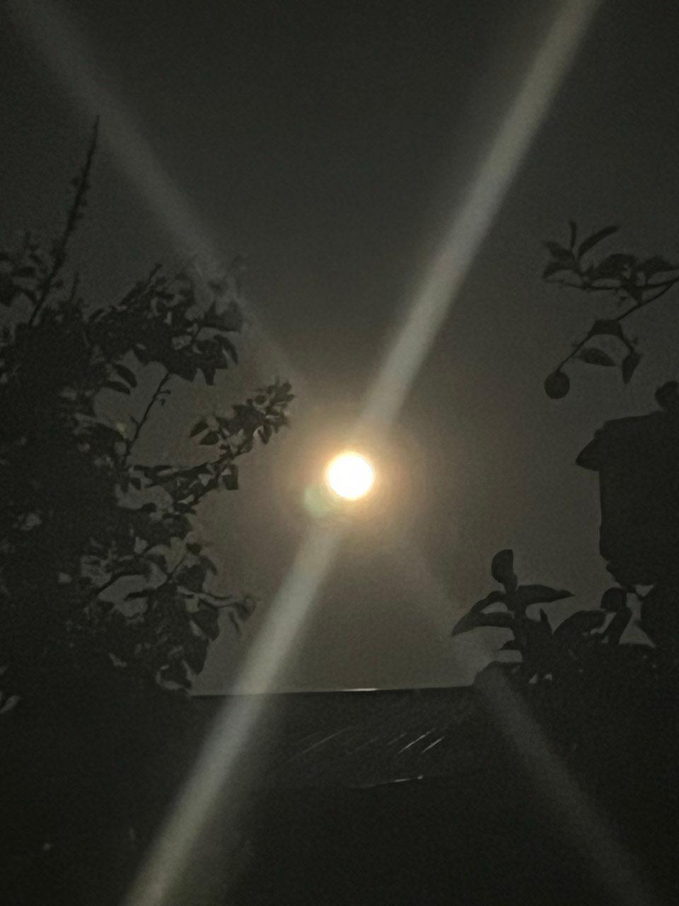 The Moon over Adelaide, Australia — full moon, Lunar Day 15