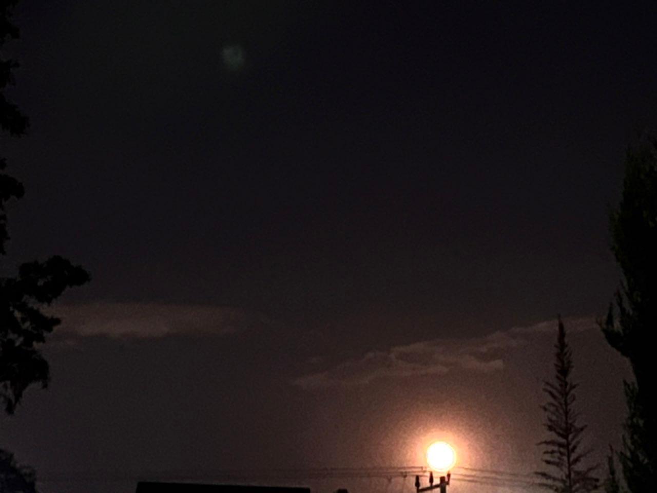 The Moon over Naucalpan, México — full moon, Lunar Day 16