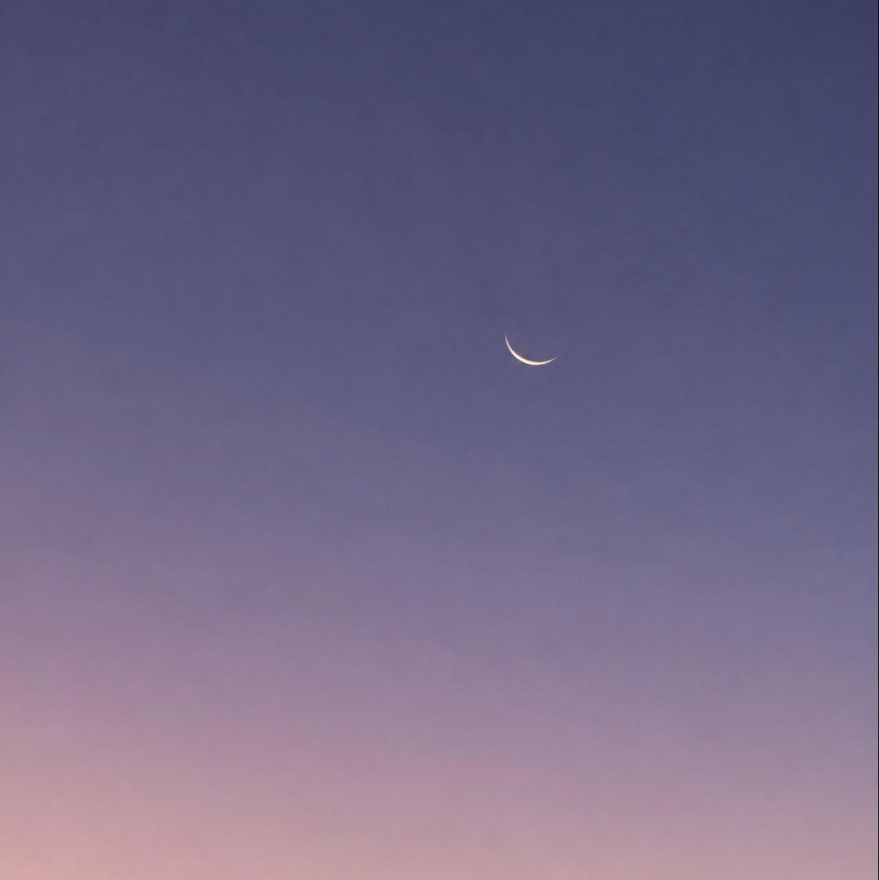 The Moon over Colorado Springs, United States — waning crescent, Lunar Day 28