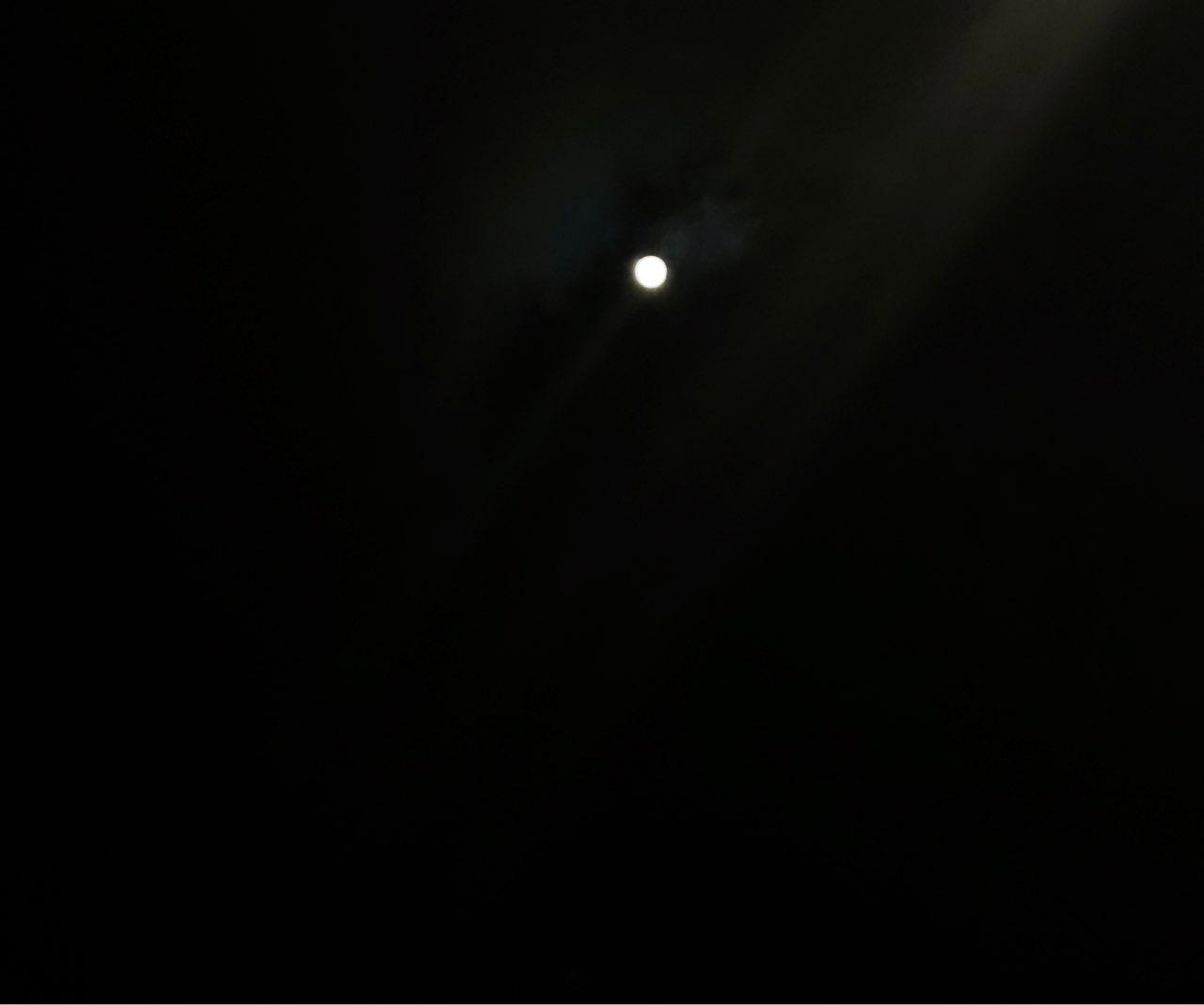The Moon over Delitzsch, Deutschland — full moon, Lunar Day 15