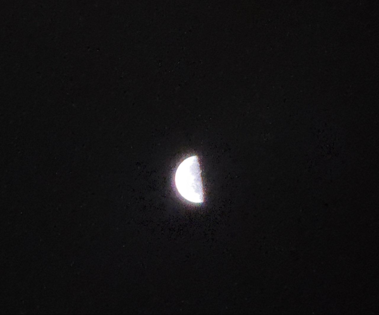 The Moon over Wetzlar, Deutschland — last quarter, Lunar Day 22