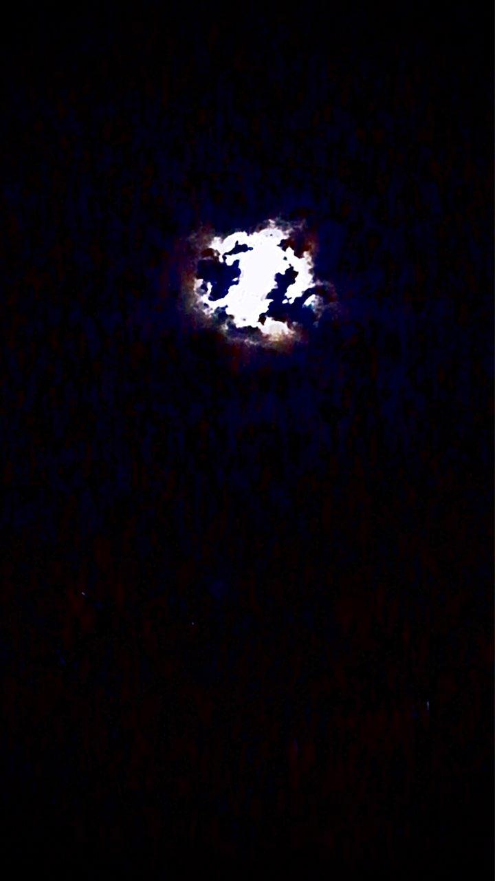 The Moon over Rouen, France — full moon, Lunar Day 15
