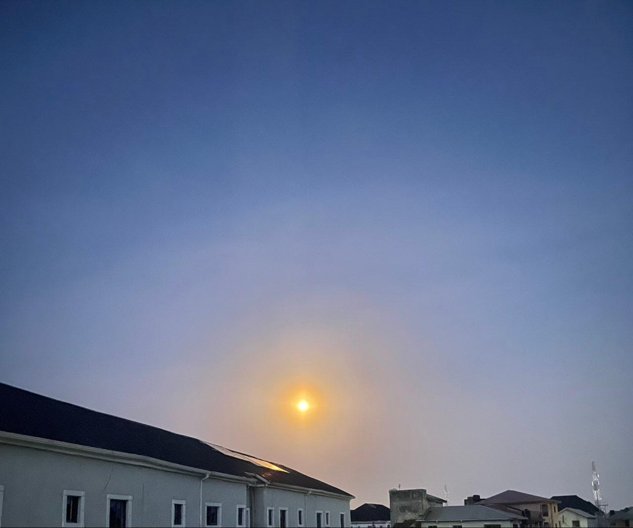 The Moon over Eti-Osa, Nigeria — full moon, Lunar Day 15