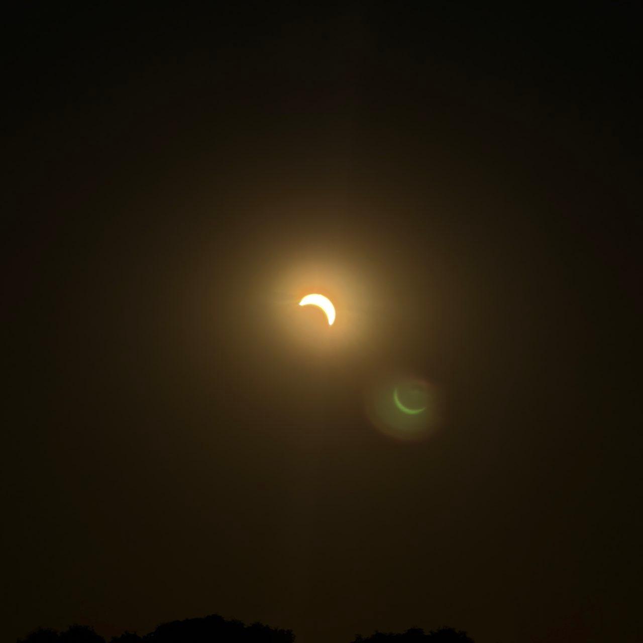 The Moon over Raalte, Holandia — new moon, Lunar Day 1