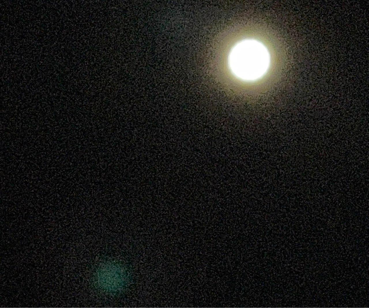 The Moon over Tumut, Australia — full moon, Lunar Day 17