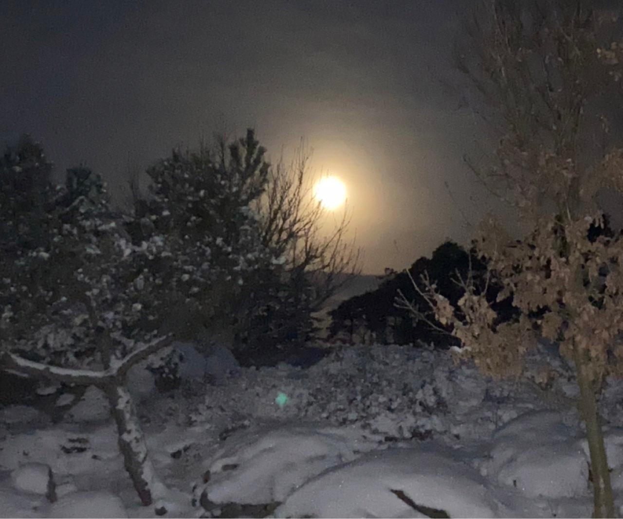 The Moon over Göteborg, Sverige — last quarter, Lunar Day 23