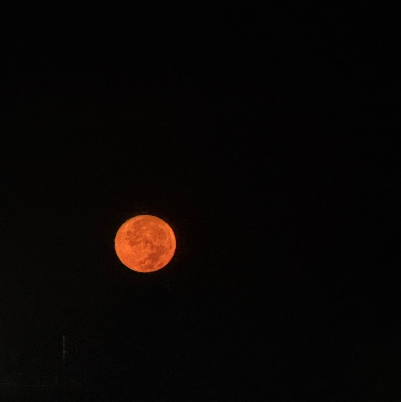 The Moon over Richland, United States — full moon, Lunar Day 15