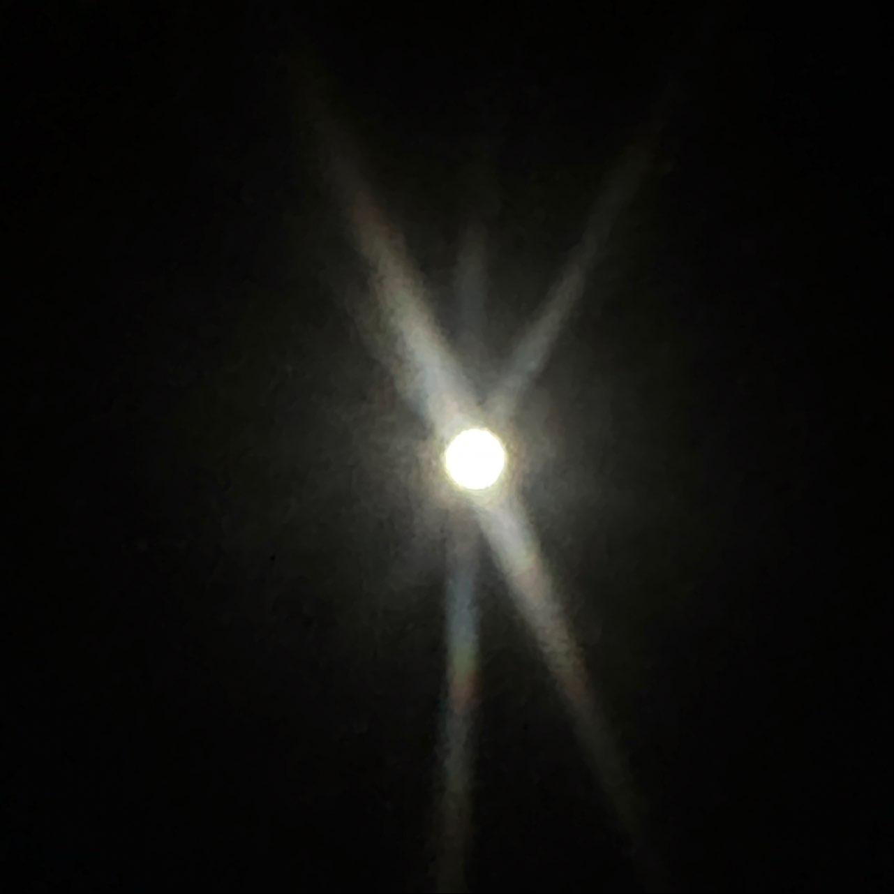 The Moon over Hammond, United States — full moon, Lunar Day 16