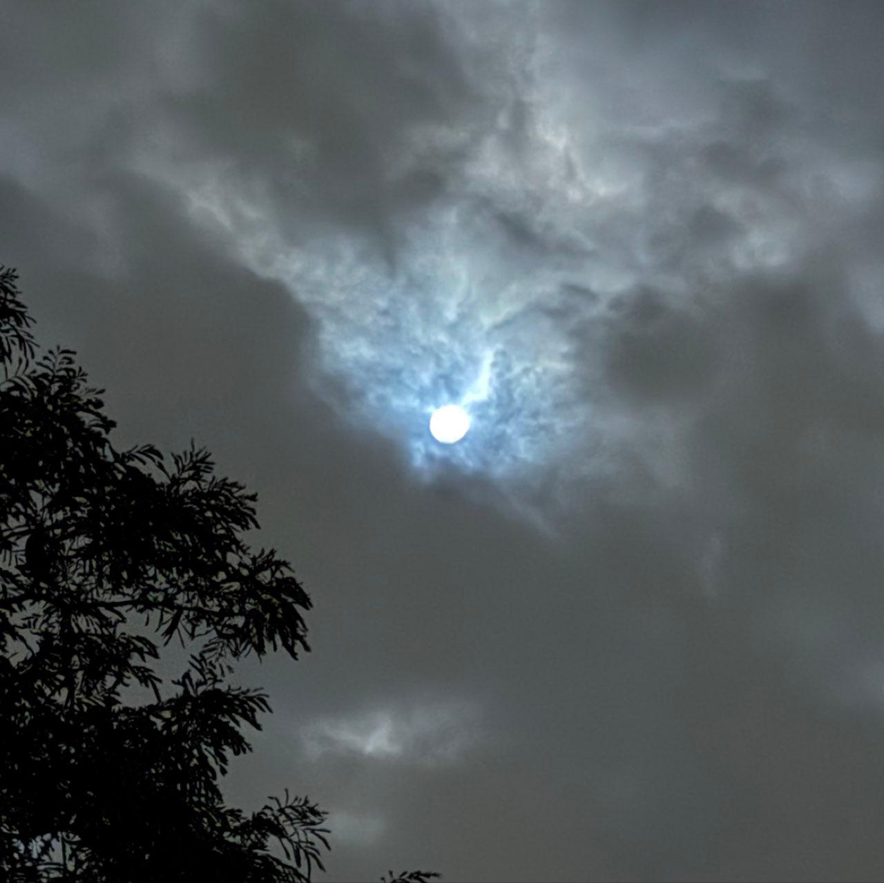 The Moon over Denver, United States — full moon, Lunar Day 15