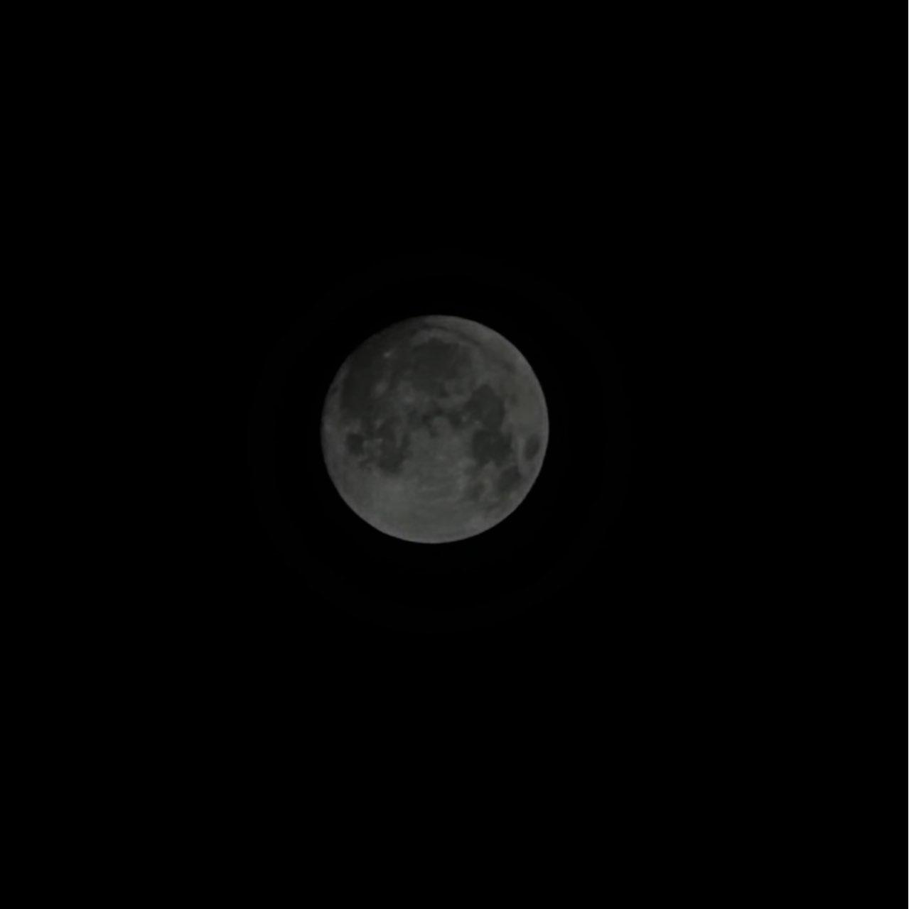 The Moon over El Quince, México — full moon, Lunar Day 15