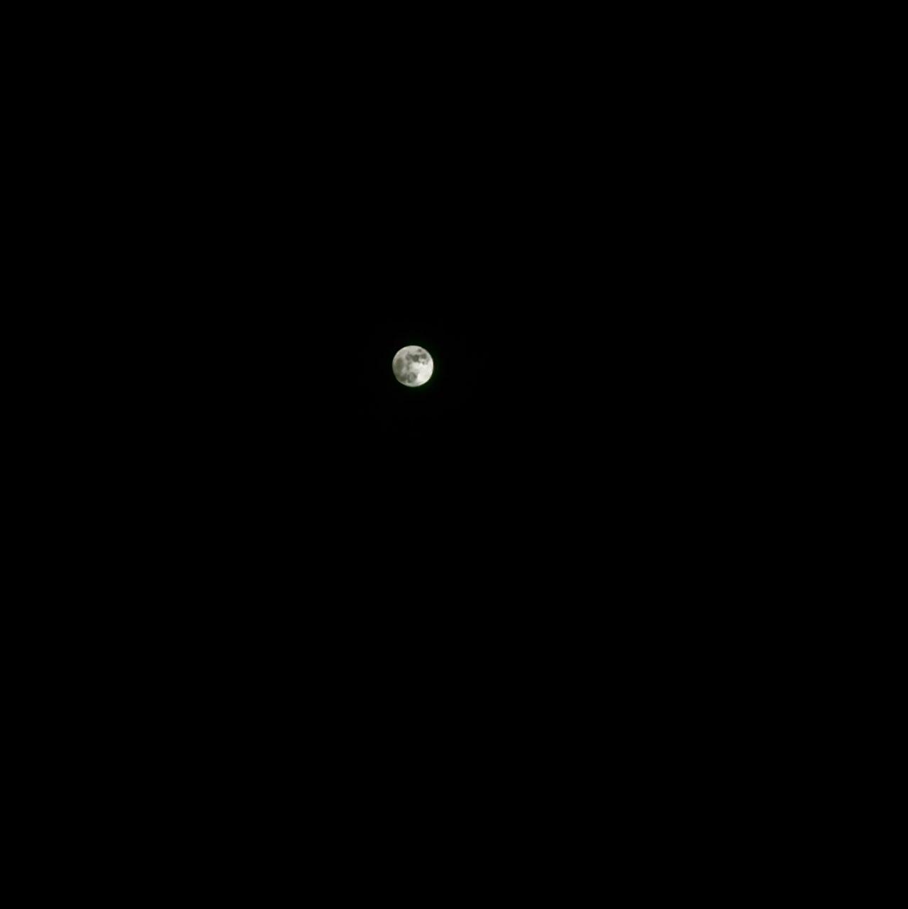 The Moon over Newcastle Upon Tyne, United Kingdom — full moon, Lunar Day 14