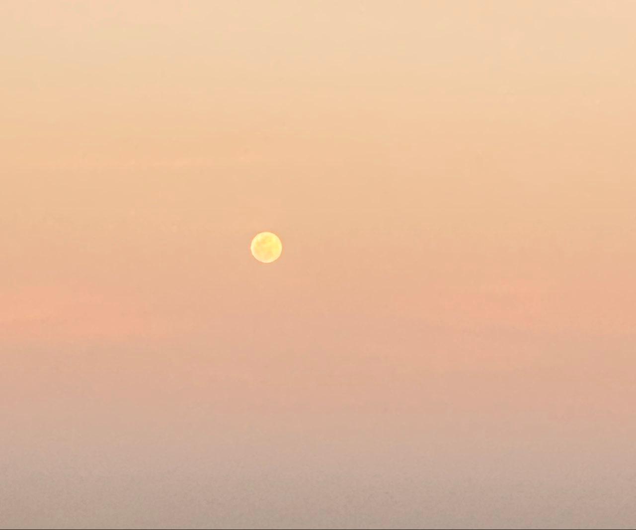 The Moon over Bangkok, Thailand — full moon, Lunar Day 15