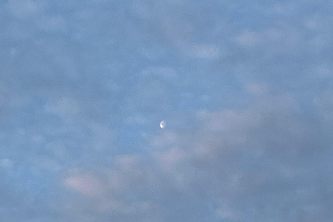 The Moon over Newington, United States — waning gibbous, Lunar Day 21