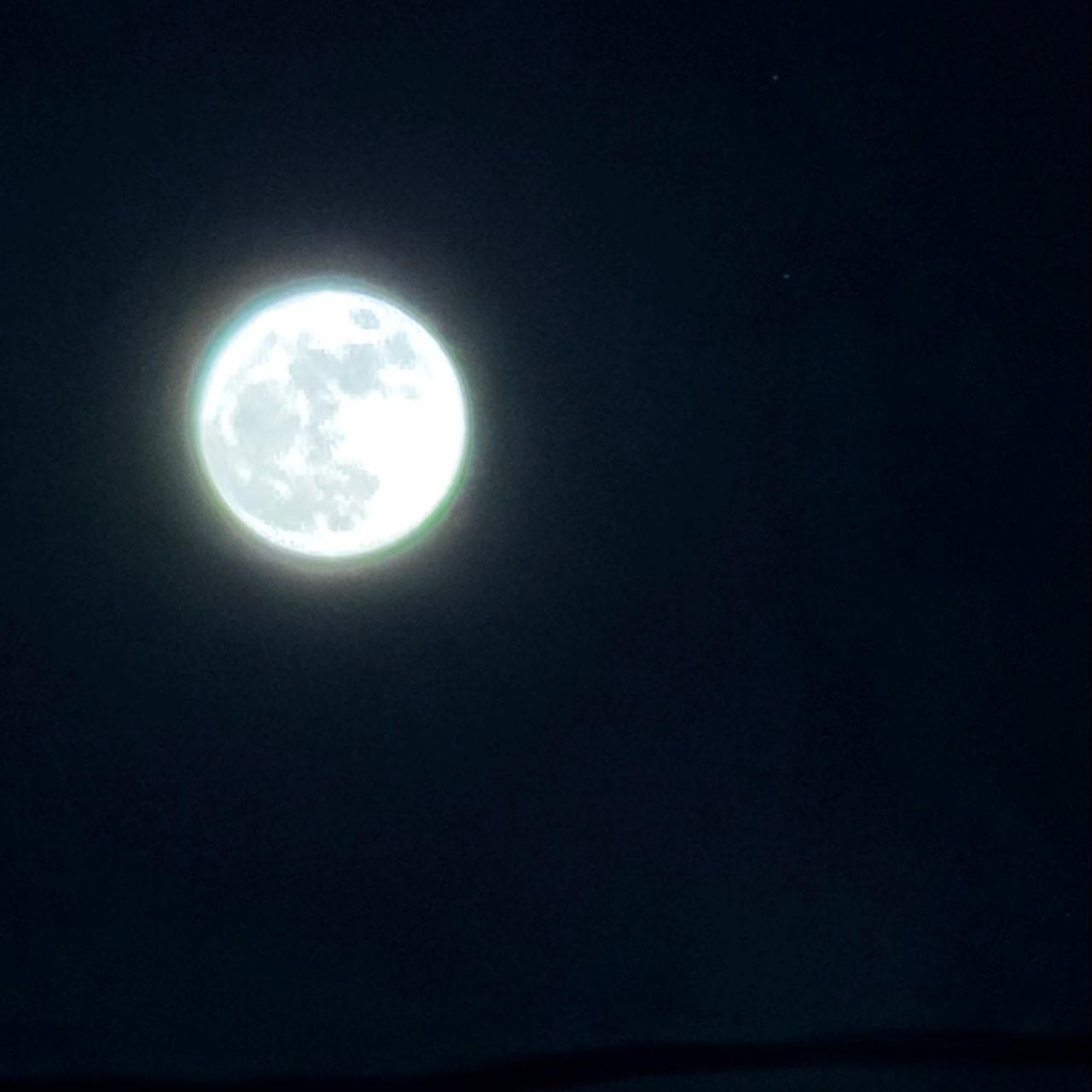 The Moon over Redondo Beach, United States — full moon, Lunar Day 15