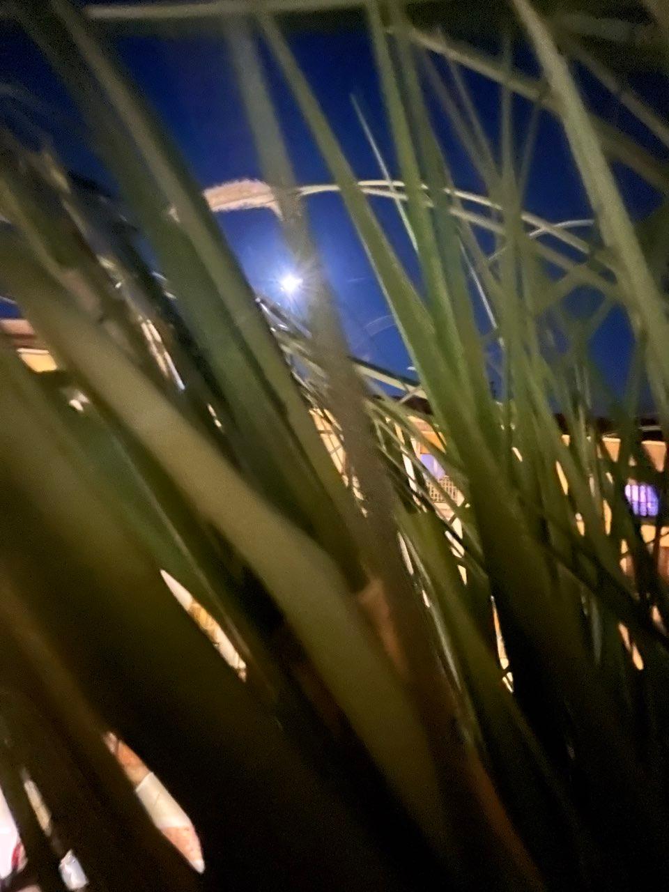 The Moon over Aix-en-Provence, France — full moon, Lunar Day 15