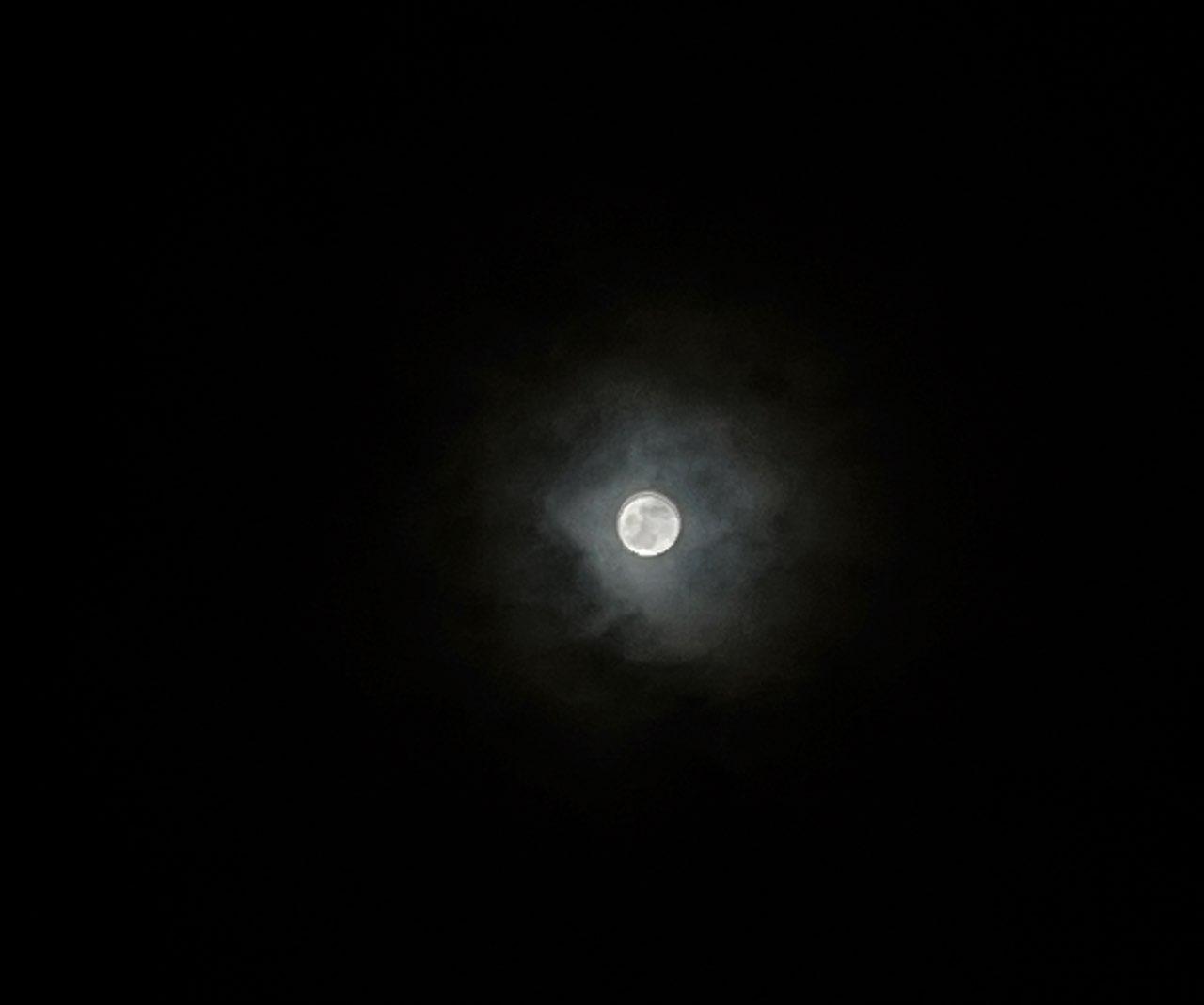 The Moon over Tamazula de Gordiano, México — full moon, Lunar Day 16