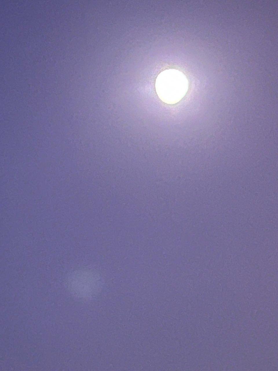 The Moon over Orihuela, España — waxing gibbous, Lunar Day 13