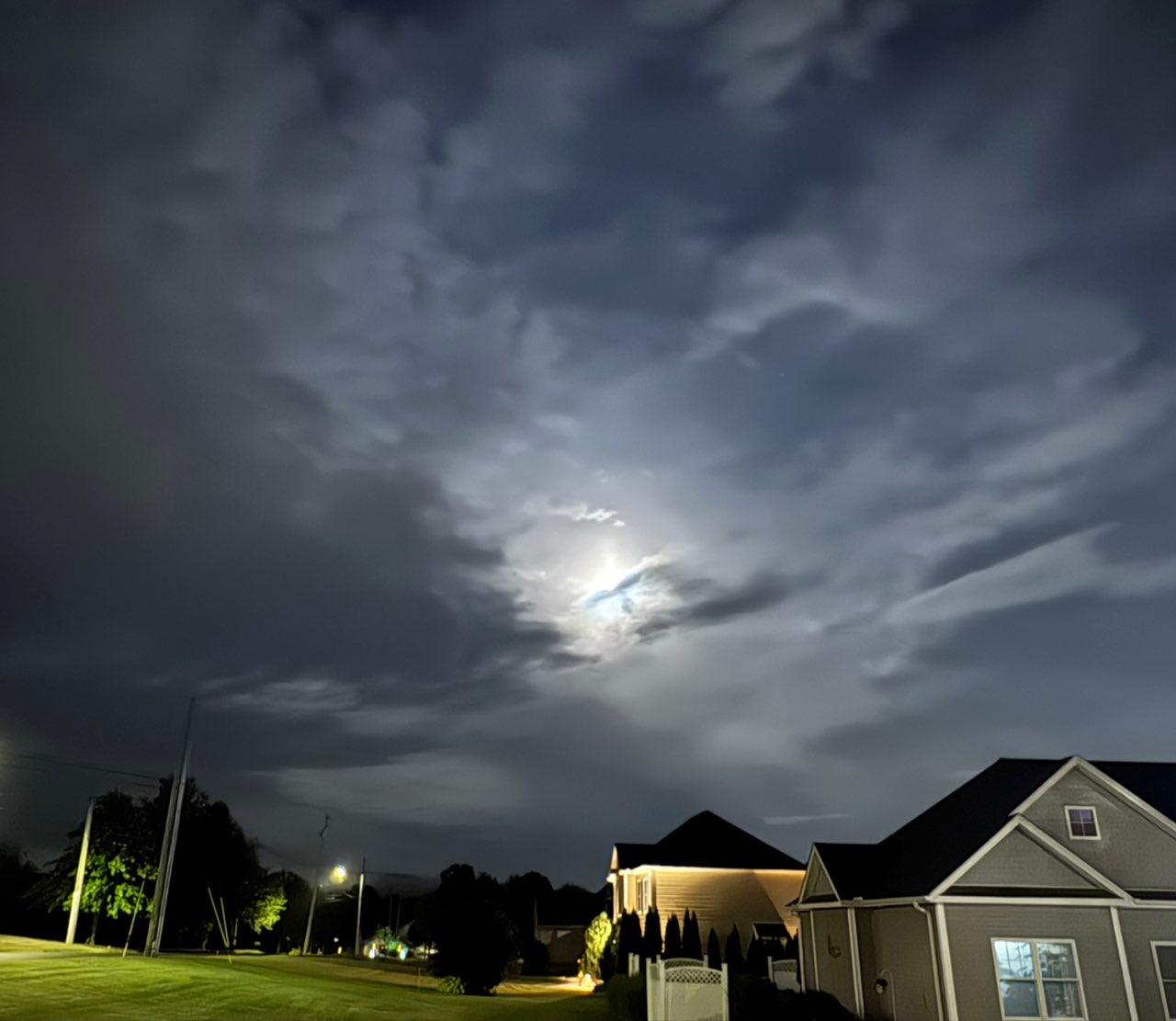 The Moon over North Haven, United States — full moon, Lunar Day 15
