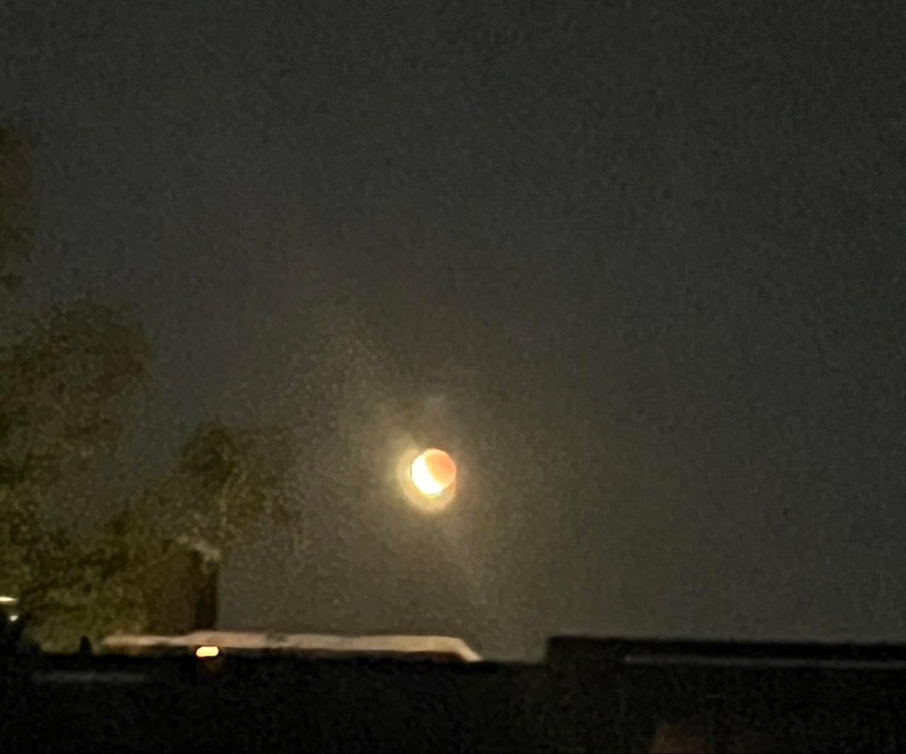 The Moon over Maastricht, Nederland — full moon, Lunar Day 16