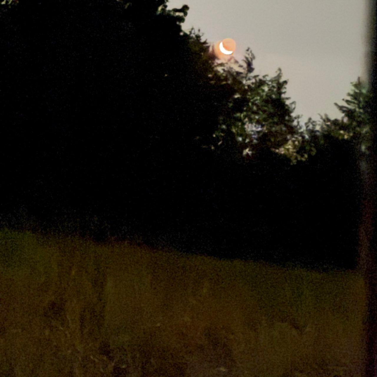 The Moon over Girard, United States — waning crescent, Lunar Day 28