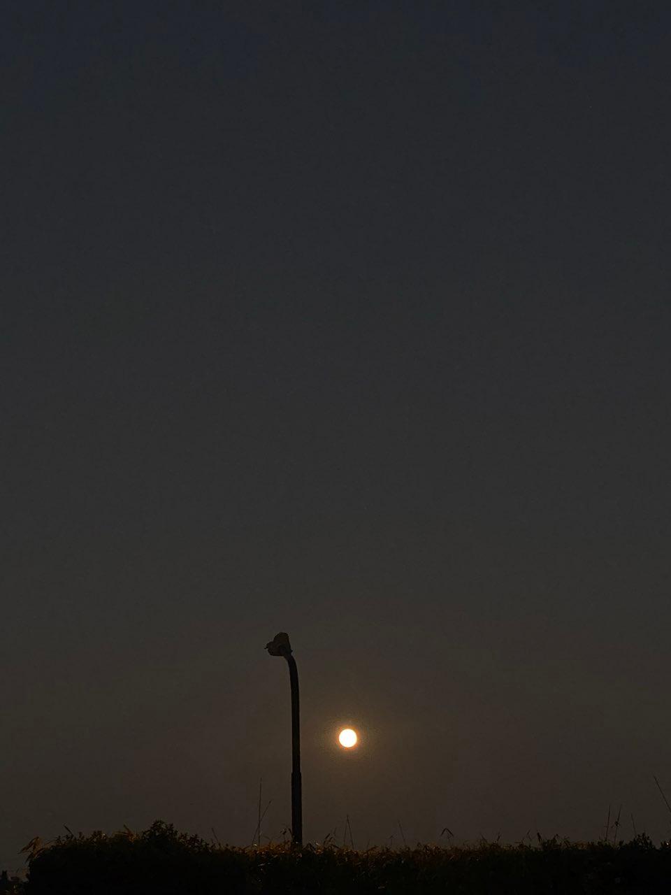 The Moon over Tigre, Argentina — full moon, Lunar Day 15