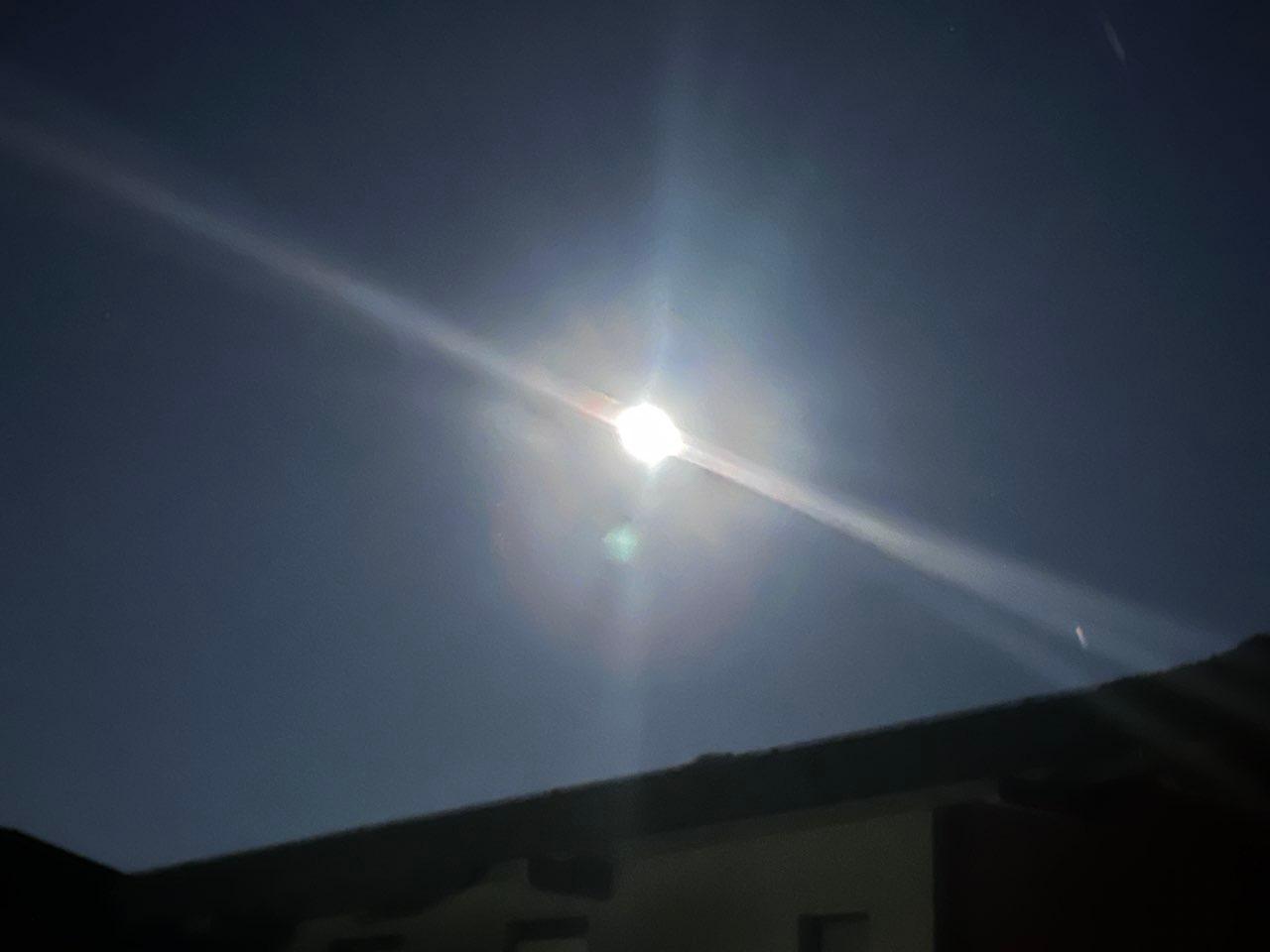The Moon over Kundl, Österreich — waning gibbous, Lunar Day 19