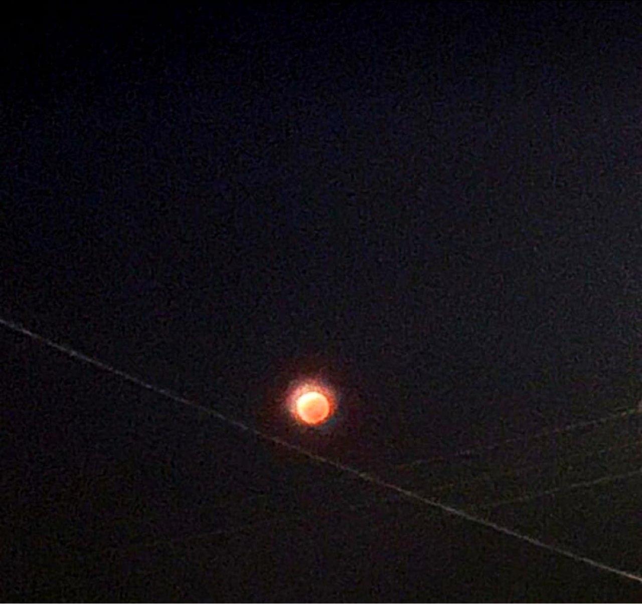 The Moon over Sandakan, Malaysia — full moon, Lunar Day 15