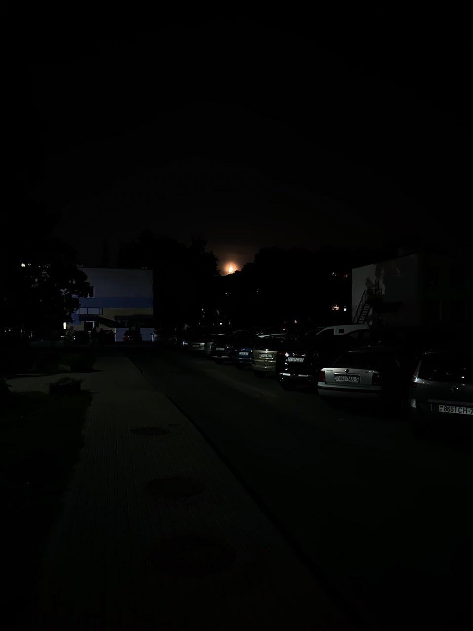 The Moon over Minsk, Belarus — waxing gibbous, Lunar Day 11