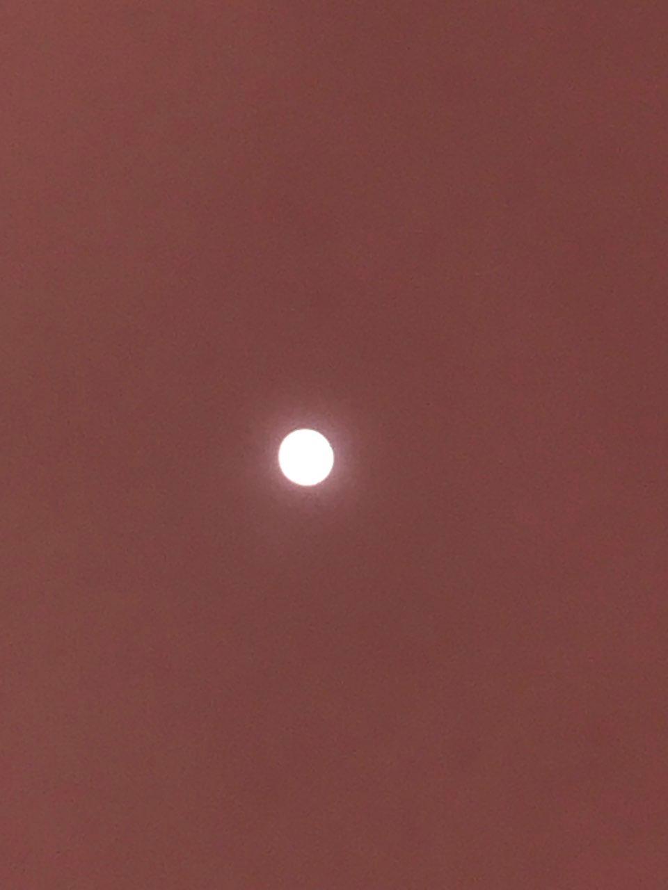 The Moon over Wood Buffalo, Canada — full moon, Lunar Day 14