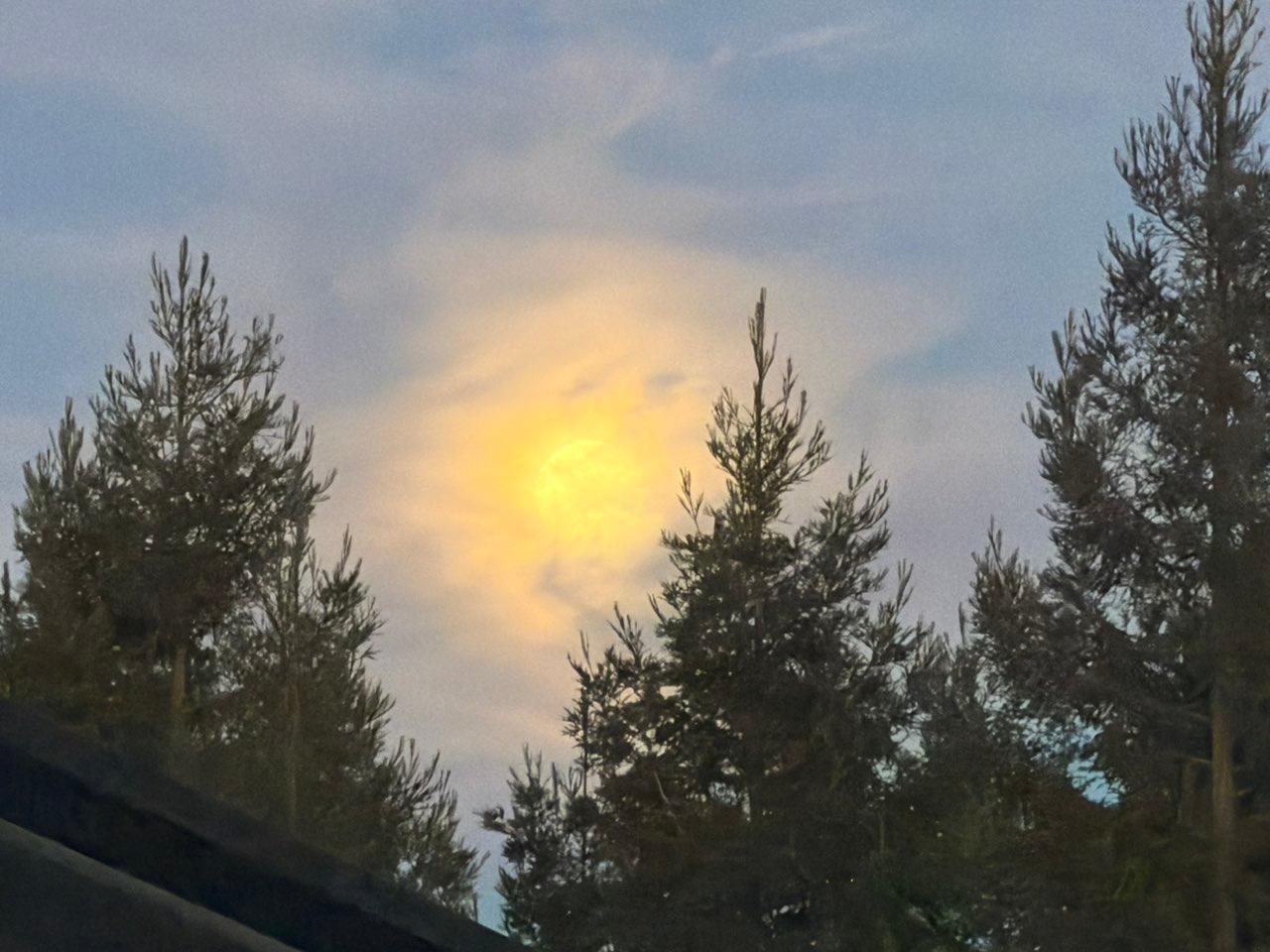 The Moon over Lodi, United States — full moon, Lunar Day 16