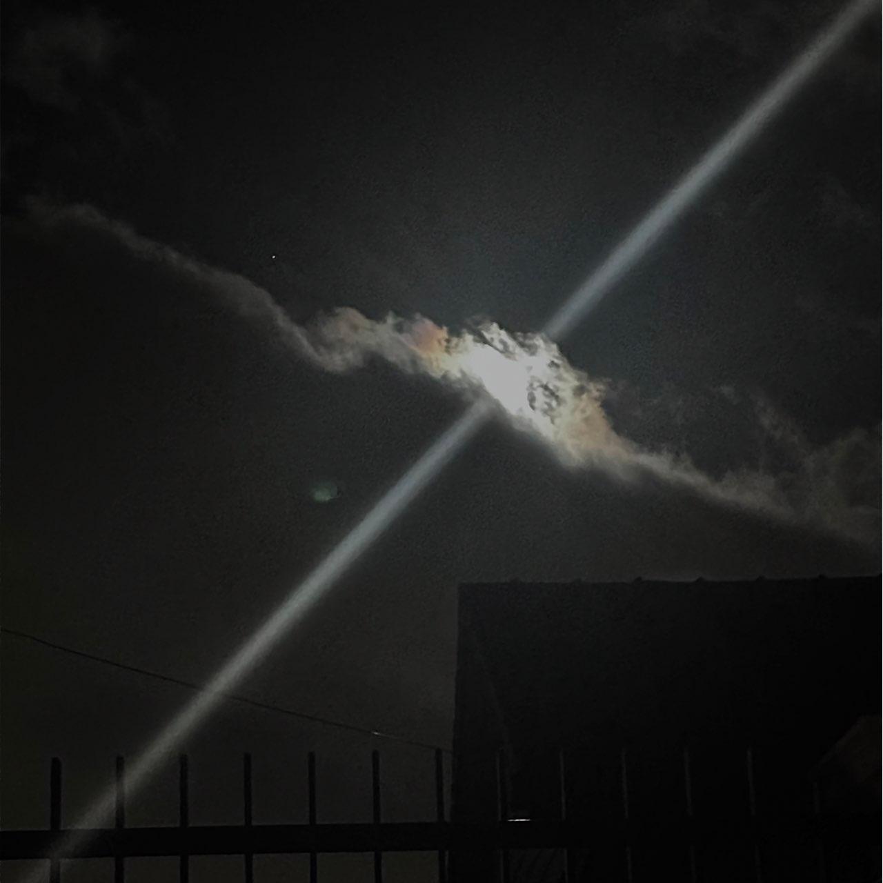 The Moon over Adelaide, Australia — full moon, Lunar Day 14