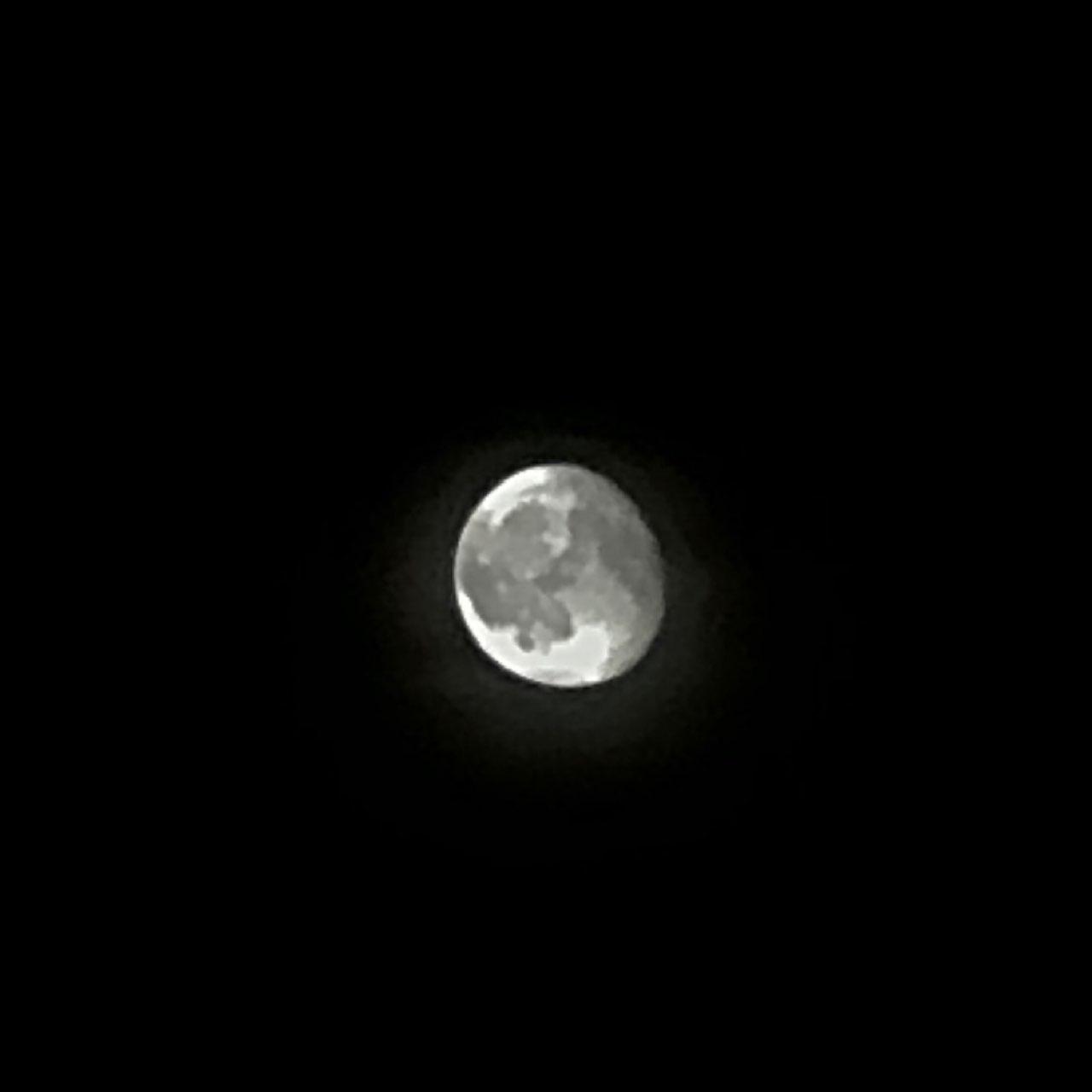 The Moon over San Michele Al Tagliamento, Italy — waning gibbous, Lunar Day 19