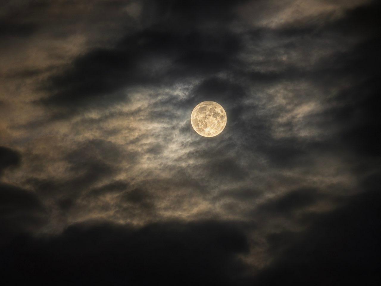 The Moon over Winston-Salem, United States — full moon, Lunar Day 15