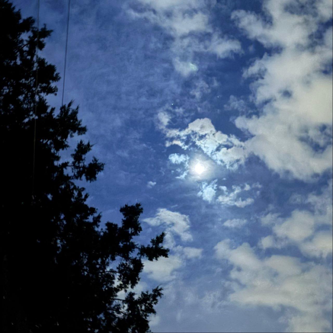 The Moon over Denver, United States — last quarter, Lunar Day 25