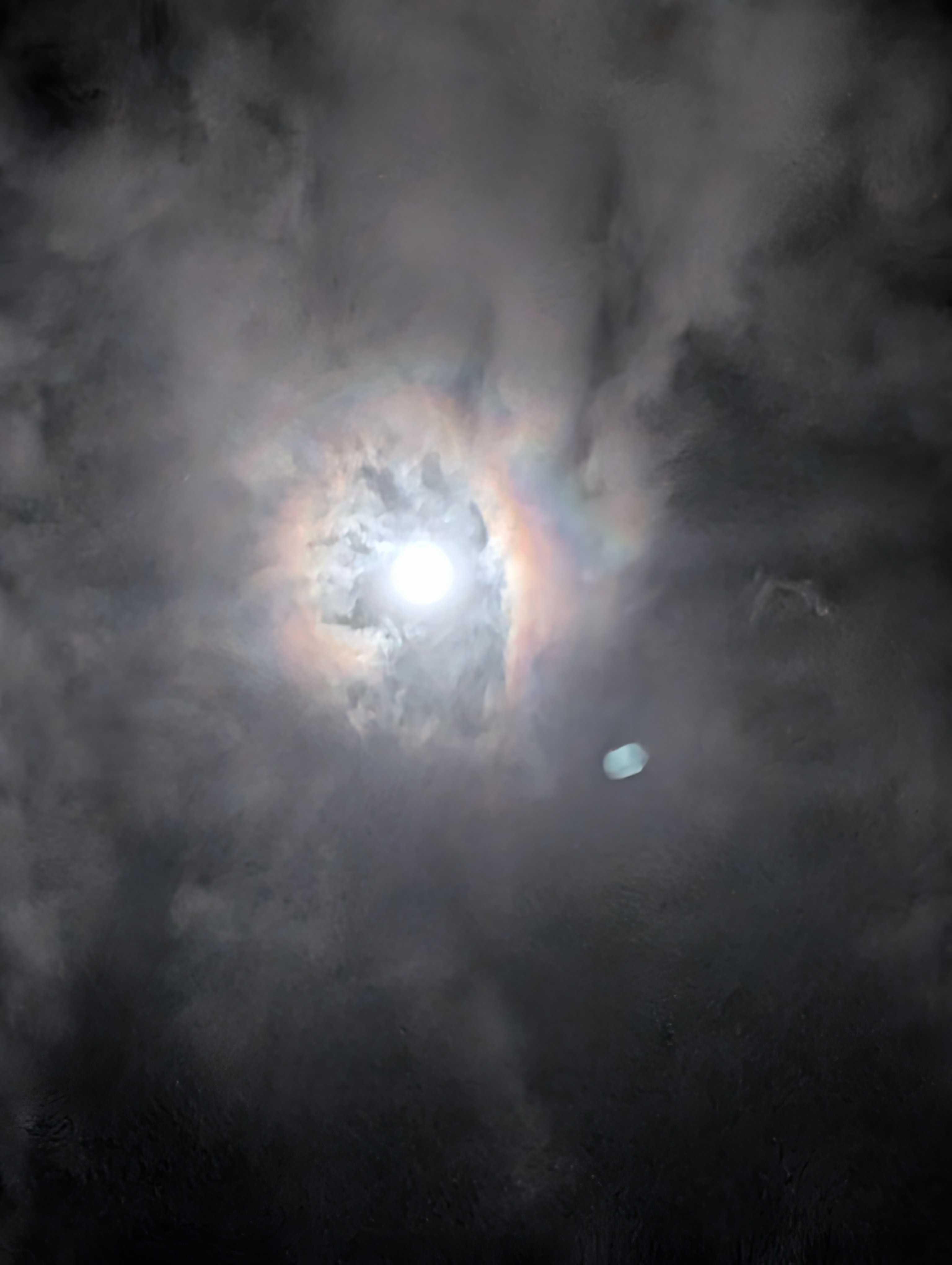 The Moon over Port St. Lucie, United States — full moon, Lunar Day 16