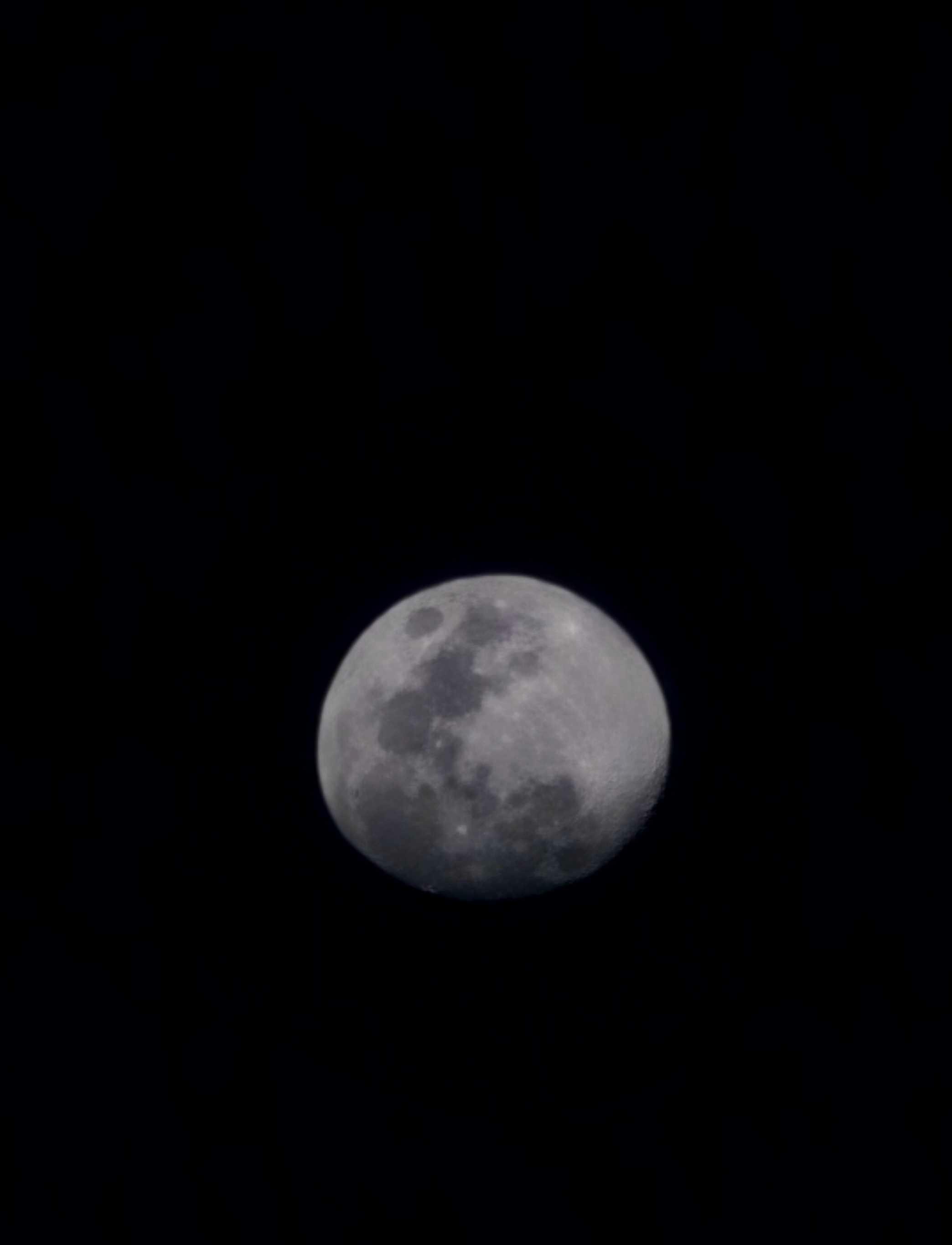 The Moon over Tequisistlán, México — waxing gibbous, Lunar Day 13
