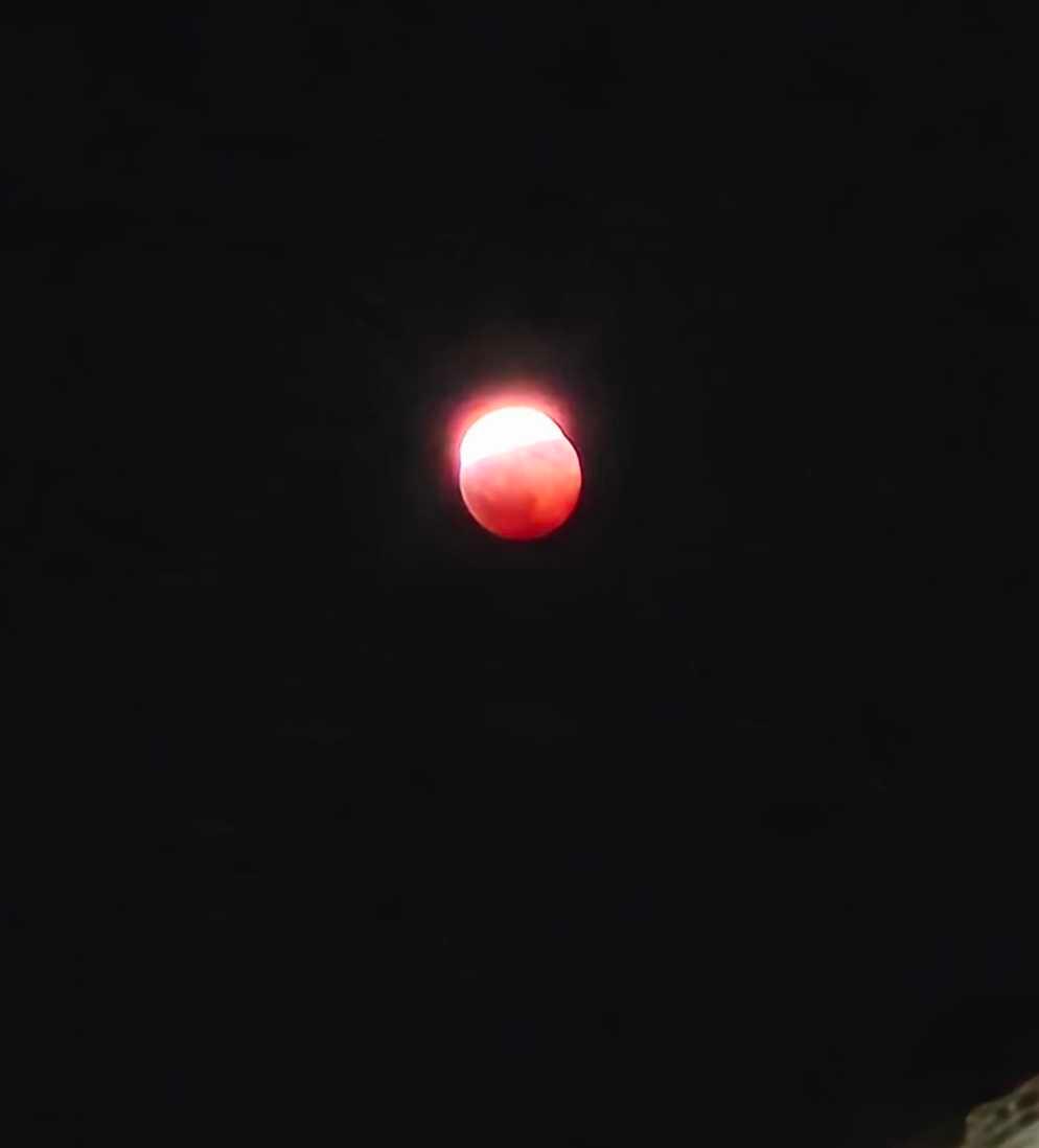 The Moon over Barrancabermeja, Colombia — full moon, Lunar Day 16